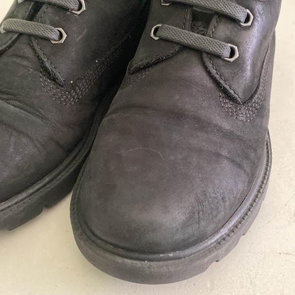 Timberland black suede kids boots - Picture 4 of 16